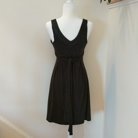 Compagnia Italiana Black Beaded Evening Dress - Picture 6 of 8